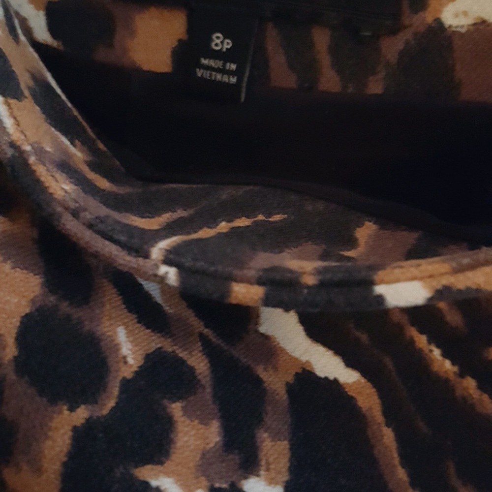 Talbots Leopard print skirt - Picture 2 of 3